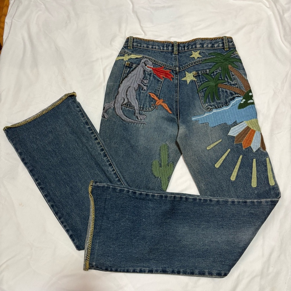 See by Chloé RARE Embroidered Jeans - Picture 2 of 4